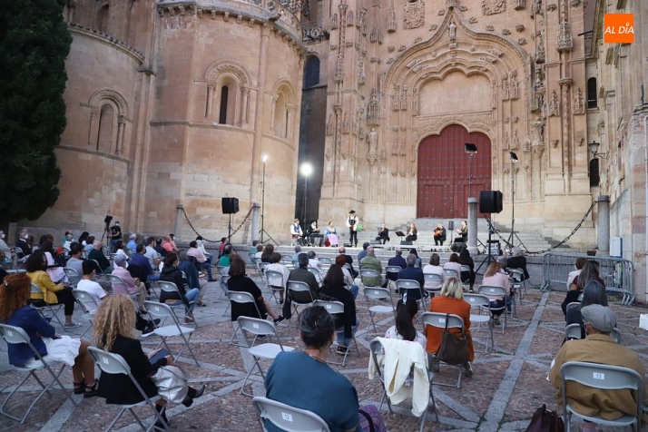 Foto de archivo de un espectáculo cultural en Salamanca