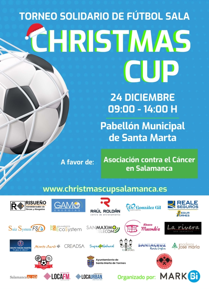 Regresa el torneo solidario de f&uacute;tbol sala &lsquo;Christmas Cup Salamanca&rsquo;   | Imagen 1