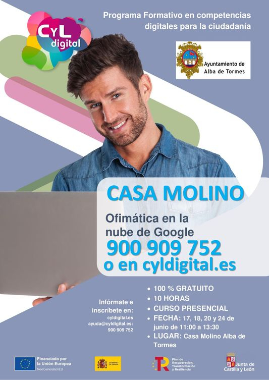 Abierto el plazo de inscripción al Curso de Informática Básica en Casa Molino | Imagen 1