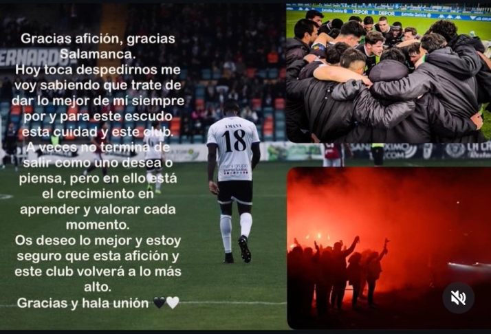 Amaro y Emaná, dos nuevas bajas en el Salamanca UDS | Imagen 1