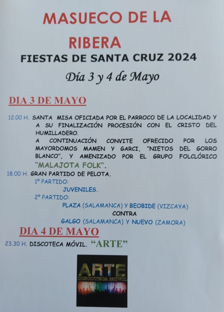 Masueco tiene todo preparado para celebrar la fiesta de Santa Cruz | Imagen 1
