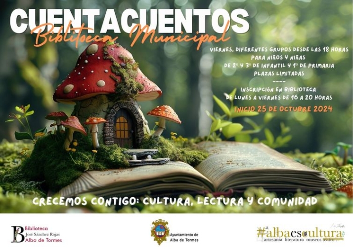 Abierta la inscripci&oacute;n para el Club de Lectura y Taller de Cuentacuentos en Alba de Tormes | Imagen 1