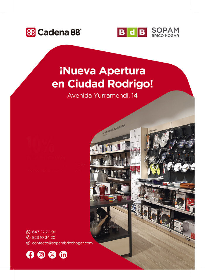 Nueva Ferreter&iacute;a Cadena 88 en Ciudad Rodrigo | Imagen 1