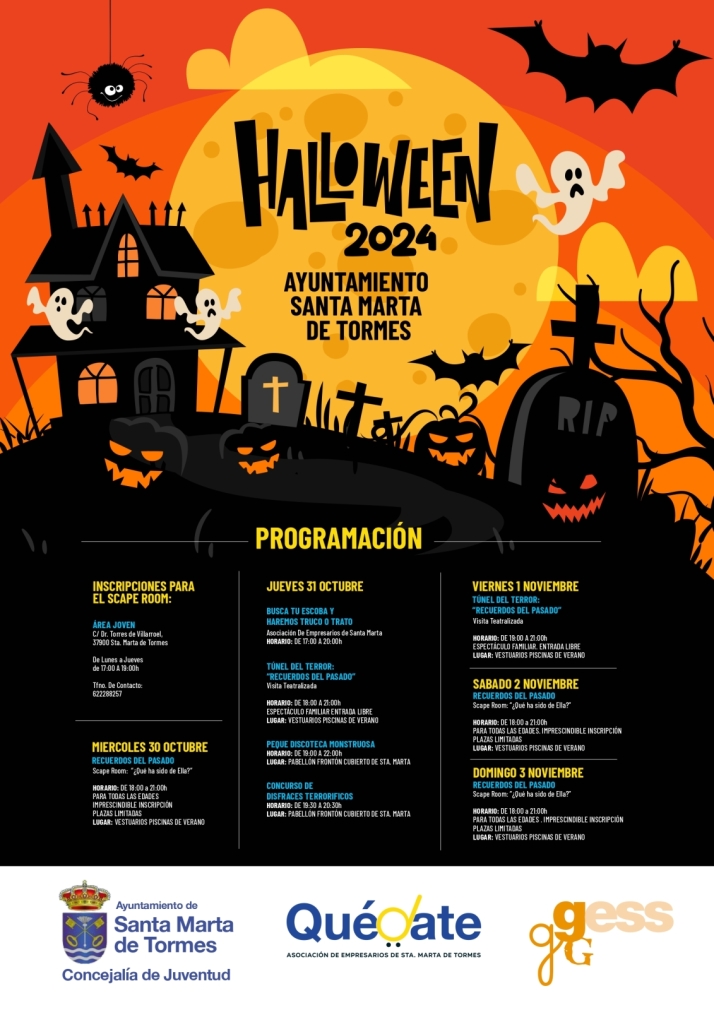 Una amplia programaci&oacute;n para celebrar Halloween en Santa Marta | Imagen 1