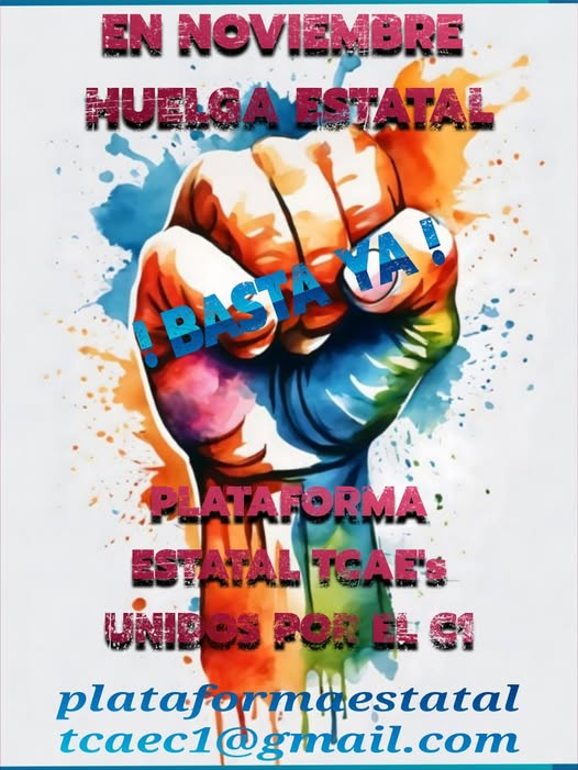 Los T&eacute;cnicos en Cuidados Auxiliares de Enfermer&iacute;a ir&aacute;n a la huelga en noviembre para exigir su paso al grupo C1 | Imagen 1