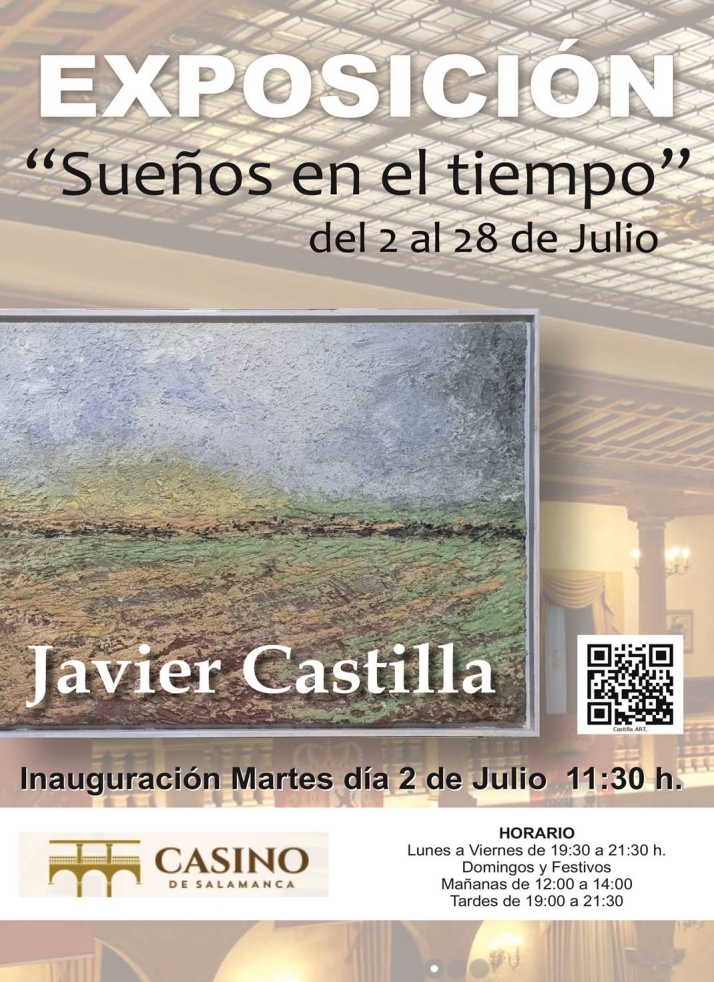 'Sue&ntilde;os en el tiempo', la pintura de Javier Castilla conquista el Palacio de Figueroa | Imagen 1