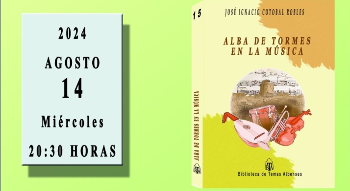 &lsquo;Alba de Tormes en la m&uacute;sica&rsquo;, nuevo t&iacute;tulo de la Biblioteca de Temas Albenses | Imagen 1