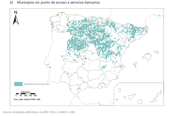 Grandes municipios de Salamanca sin acceso a oficina bancaria | Imagen 1