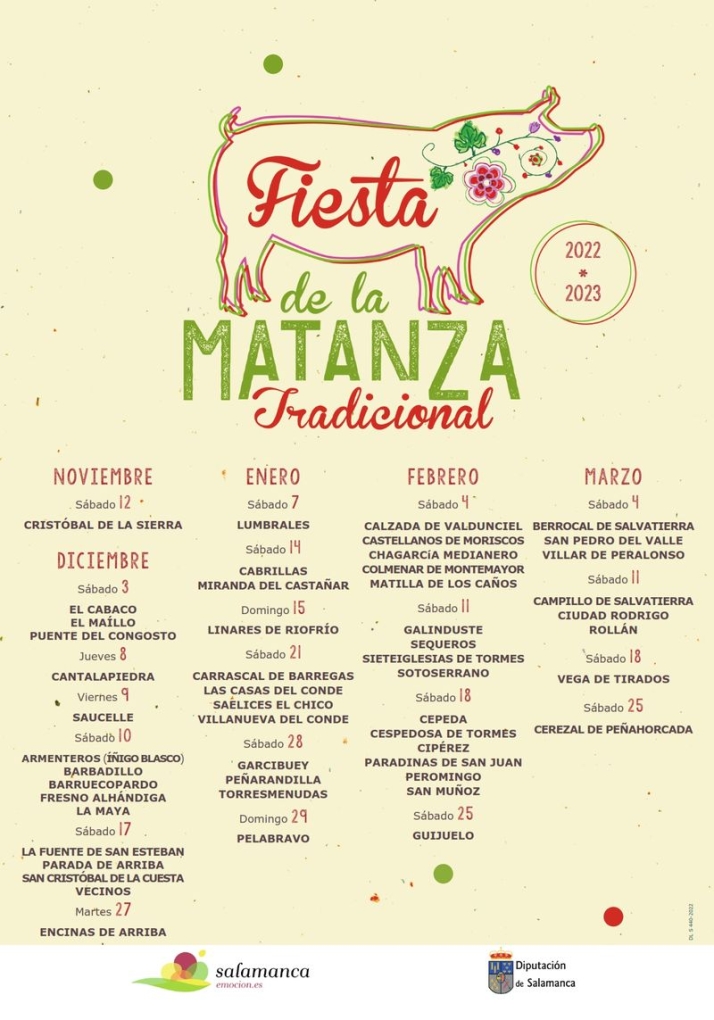 La VI Fiesta de la Matanza Tradicional contar&aacute; con la participaci&oacute;n de 52 municipios | Imagen 1