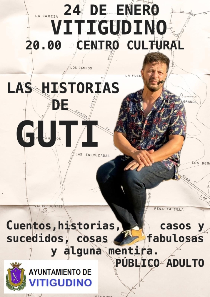 Vitigudino inaugura este sábado su Certamen de Teatro con la actuación de 'Guti' y sus historias de pueblo | Imagen 1