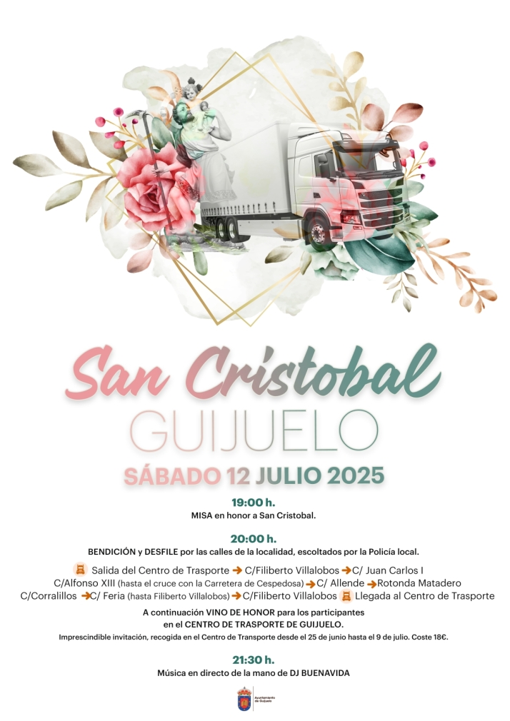 Guijuelo honrar&aacute; a San Crist&oacute;bal el 12 de julio | Imagen 1