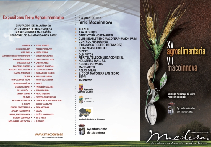 As&iacute; se vivir&aacute; desde este s&aacute;bado la Feria de Pinchos y la Agroalimentaria en Macotera | Imagen 1