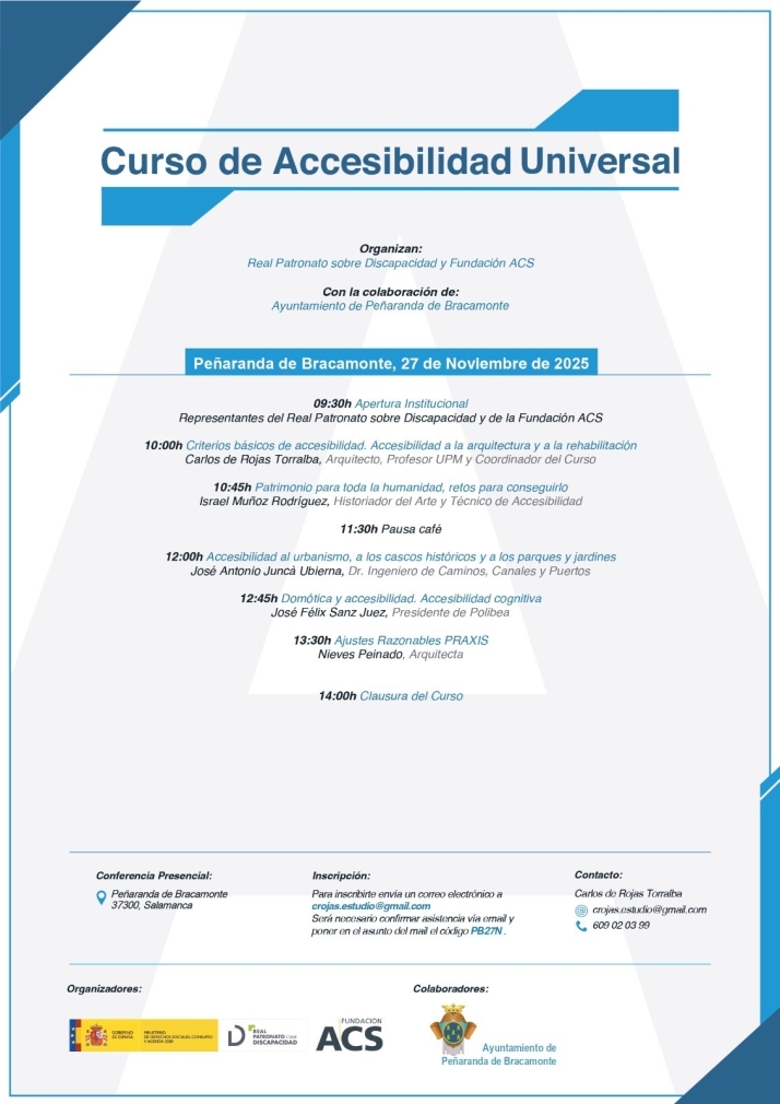 La Semana de la Accesibilidad Universal refuerza la inclusi&oacute;n con actividades formativas y de sensibilizaci&oacute;n para vecinos y profesionales | Imagen 1