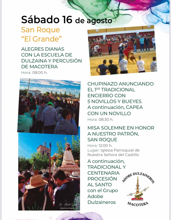 Llegan las esperadas fiestas de San Roque en Macotera: Este es el programa completo de actividades d&iacute;a a d&iacute;a | Imagen 7