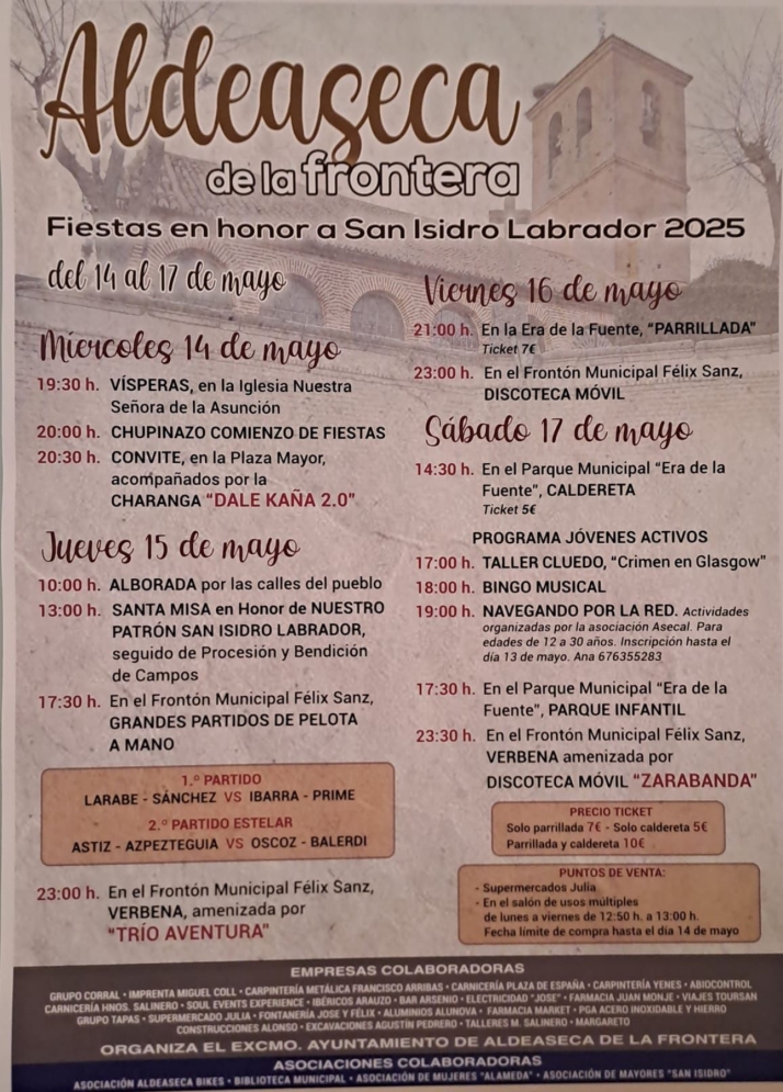 Aldeaseca, fiel a la tradici&oacute;n, se echa a las calles para honrar a San Isidro en su d&iacute;a grande | Imagen 1