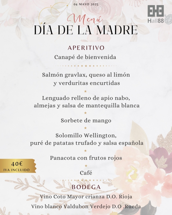 Sabores que honran: Hall 88 presenta su propuesta para el Día de la Madre | Imagen 1