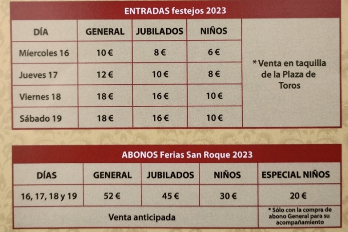 Arranca la venta de abonos y entradas para los festejos taurinos de San Roque 2023 en Macotera | Imagen 1
