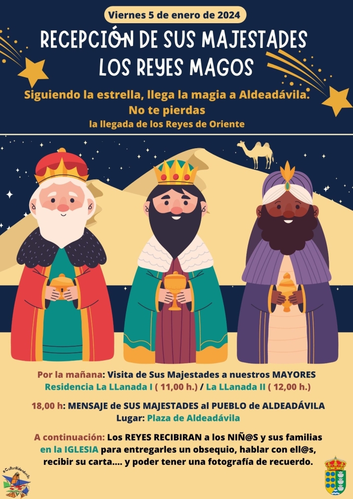 Los Reyes Magos entregar&aacute;n sus regalos a los ni&ntilde;os de Aldead&aacute;vila en la iglesia parroquial | Imagen 1