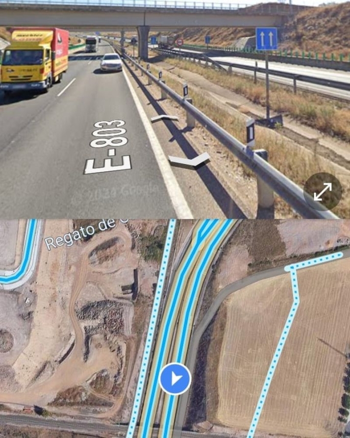 Buscan a una gallina que deambula por la autovía A-66 a su paso por Salamanca | Imagen 1