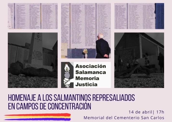 Homenaje a la II Rep&uacute;blica dedicado a los salmantinos represaliados en campos de concentraci&oacute;n | Imagen 1