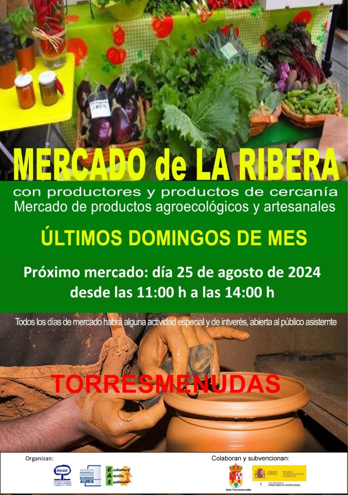 Nueva cita del Mercado de la Ribera en Torresmenudas | Imagen 1