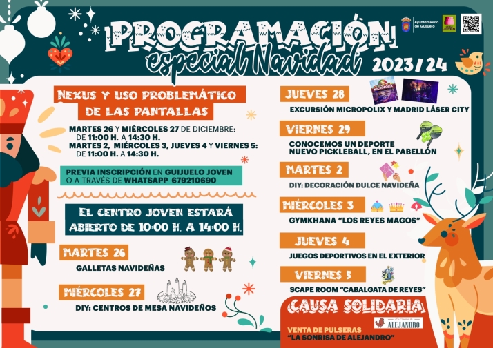 Programa especial de Navidad en Guijuelo Joven | Imagen 1