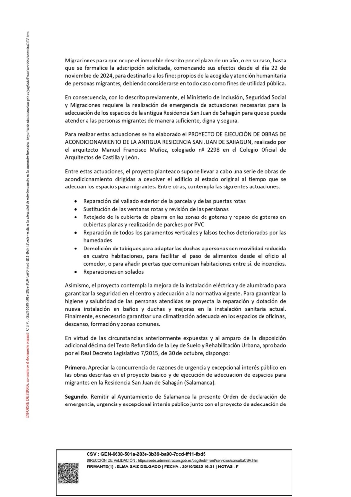 El PP acusa al Gobierno de mentir sobre el centro de acogida en la antigua residencia | Imagen 3