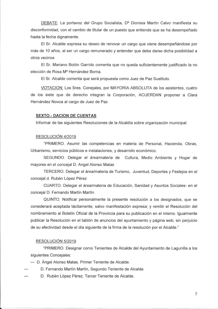 Rectificaci&oacute;n a la noticia publicada por este medio sobre el alcalde de Lagunilla | Imagen 5