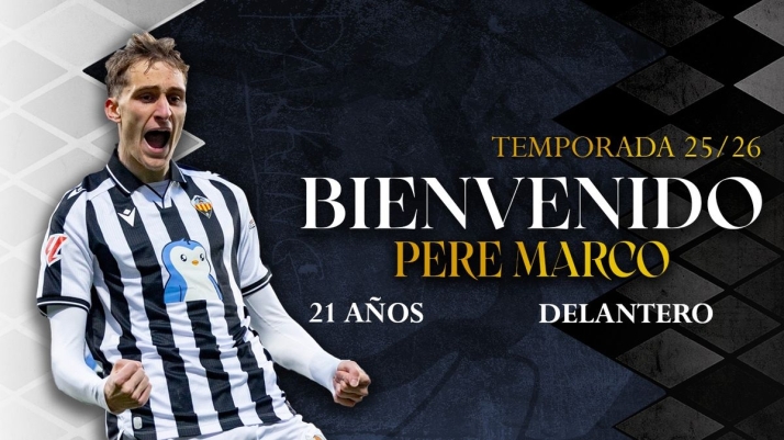 Unionistas incorpora al delantero Pere Marco, cedido por el Castellón | Imagen 1