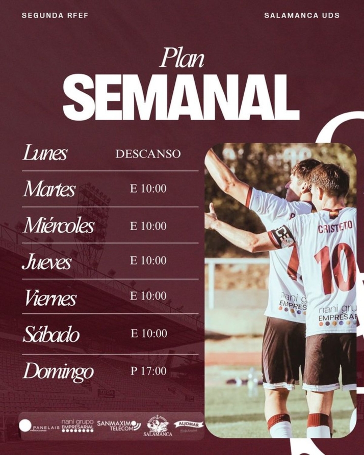 Descanso y estrategia: as&iacute; prepara el Salamanca UDS su exigente visita al Numancia | Imagen 1