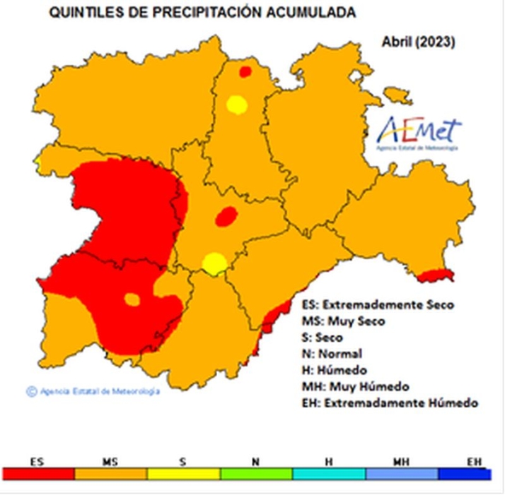 Castilla y Le&oacute;n registra el segundo mes de abril m&aacute;s c&aacute;lido y m&aacute;s seco desde 1961 | Imagen 2