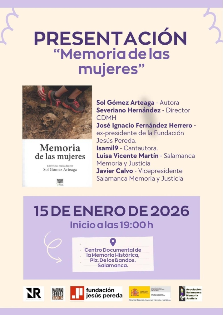 'Memoria de las mujeres': 25 voces contra el olvido en Salamanca | Imagen 1