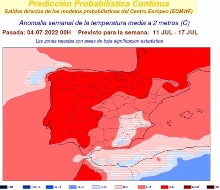 La Aemet avisa: llega un episodio de altas temperaturas en Castilla y Le&oacute;n la pr&oacute;xima semana  | Imagen 1