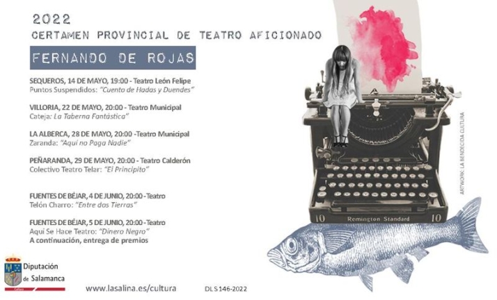 El Certamen Provincial de Teatro Aficionado 'Fernando de Rojas' incluye actuaciones en cinco municipios | Imagen 1
