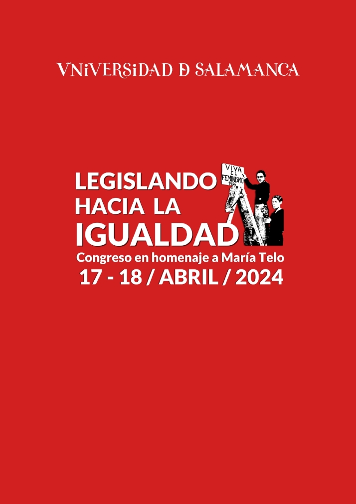 'Legislando hacia la igualdad', un congreso homenaje a Mar&iacute;a Telo en Salamanca | Imagen 7