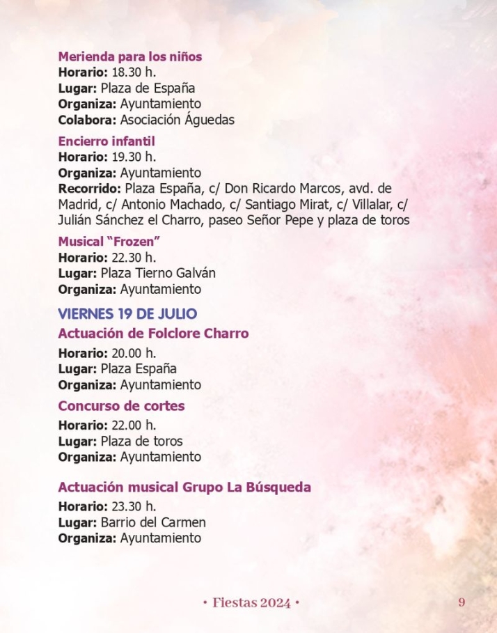 Aqu&iacute; tienes el programa de las Fiestas de Santa Marta | Imagen 5