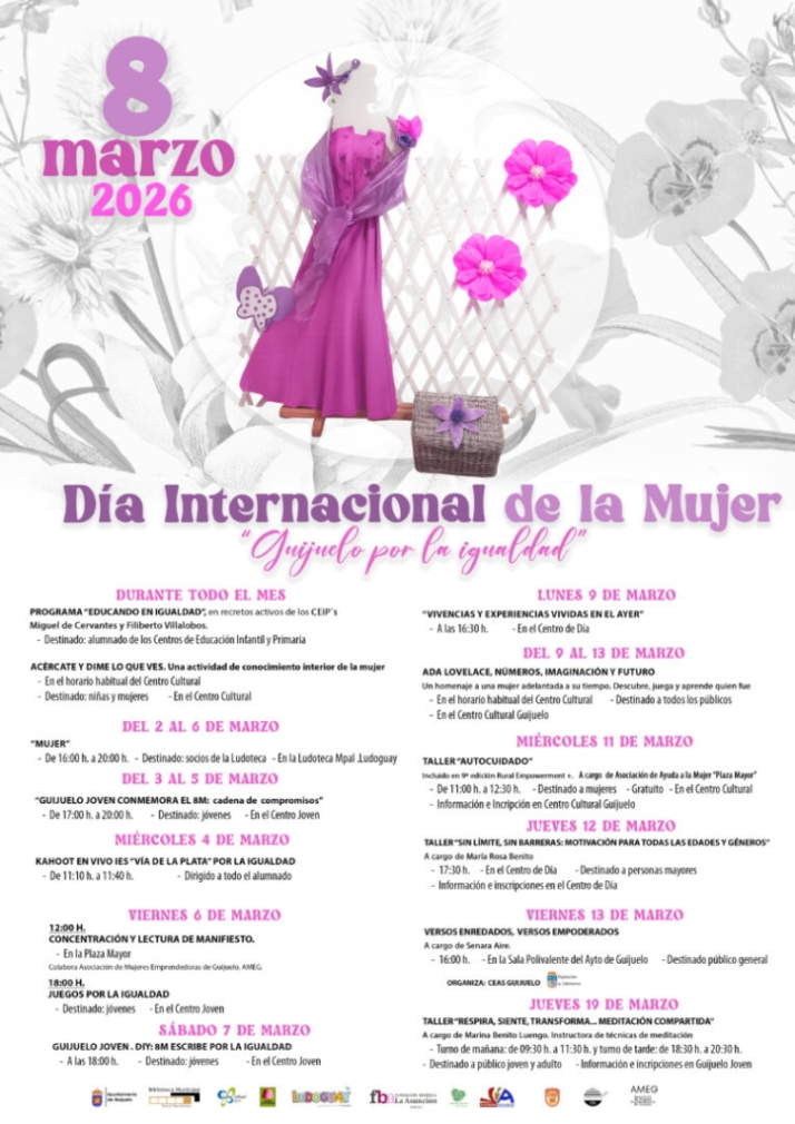 Guijuelo presenta su programa para el 8M con talleres, charlas y una concentración en la Plaza Mayor | Imagen 1