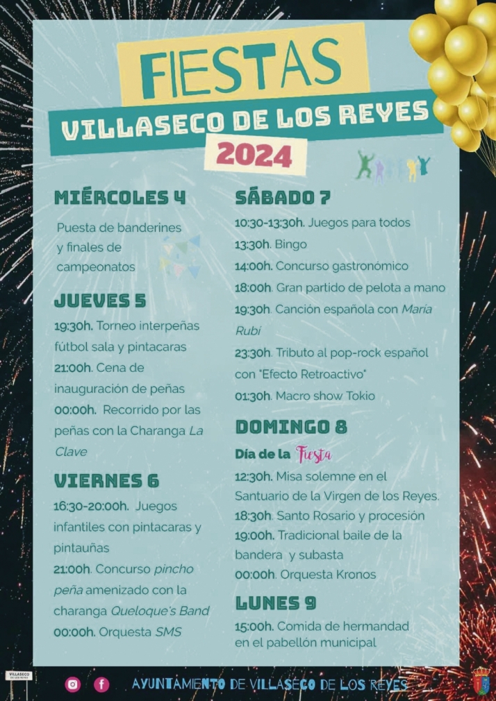 Degustaciones, mucha m&uacute;sica, pe&ntilde;as y pelota para vivir con intensidad las fiestas de Villaseco de los Reyes | Imagen 1