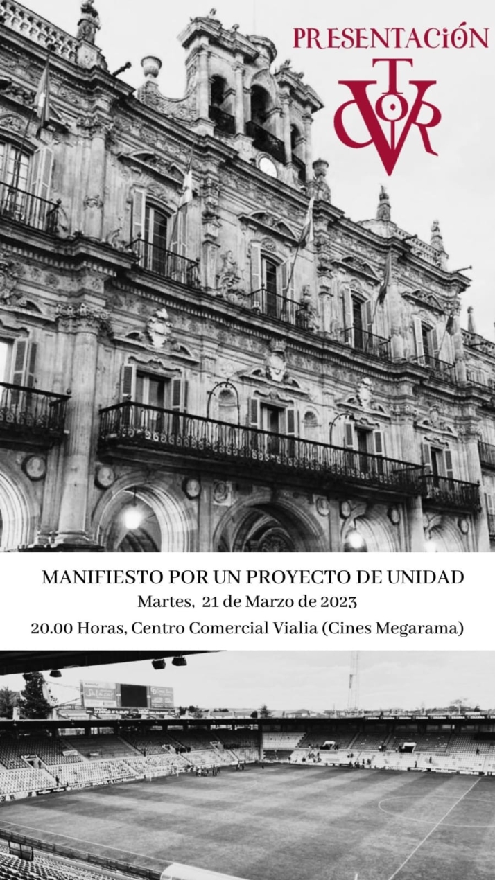 Este martes se presenta el manifiesto por un proyecto de unidad para el f&uacute;tbol en Salamanca | Imagen 1