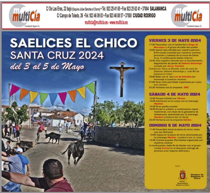 El Bod&oacute;n, Saelices El Chico, la Atalaya y Casillas de Flores celebrar&aacute;n este fin de semana la Santa Cruz | Imagen 1