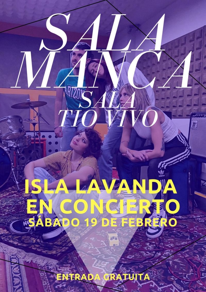 Entrada libre para este concierto en Salamanca de Isla Lavanda, grupo indie de Madrid | Imagen 1