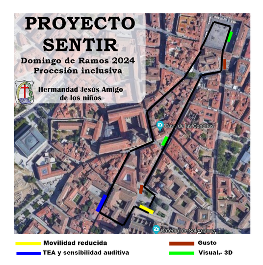 La salida profesional &lsquo;Sentir&rsquo; de la Borriquilla, la primera procesi&oacute;n inclusiva | Imagen 1