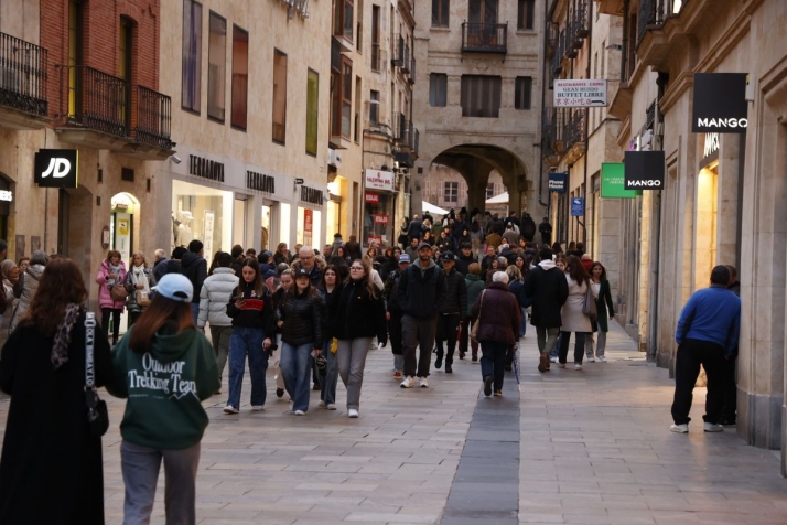 ¿Cuáles son las calles con más peatones de Salamanca? | Imagen 1