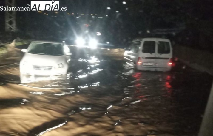 Carreteras cortadas, coches atrapados o inundaciones: as&iacute; ha afectado &lsquo;Efrain&rsquo; a Salamanca | Imagen 1
