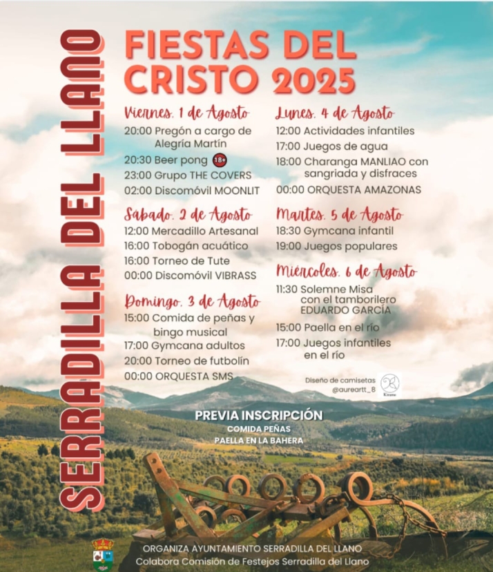 Serradilla del Llano celebrará sus fiestas del Cristo del 1 al 6 de agosto | Imagen 1