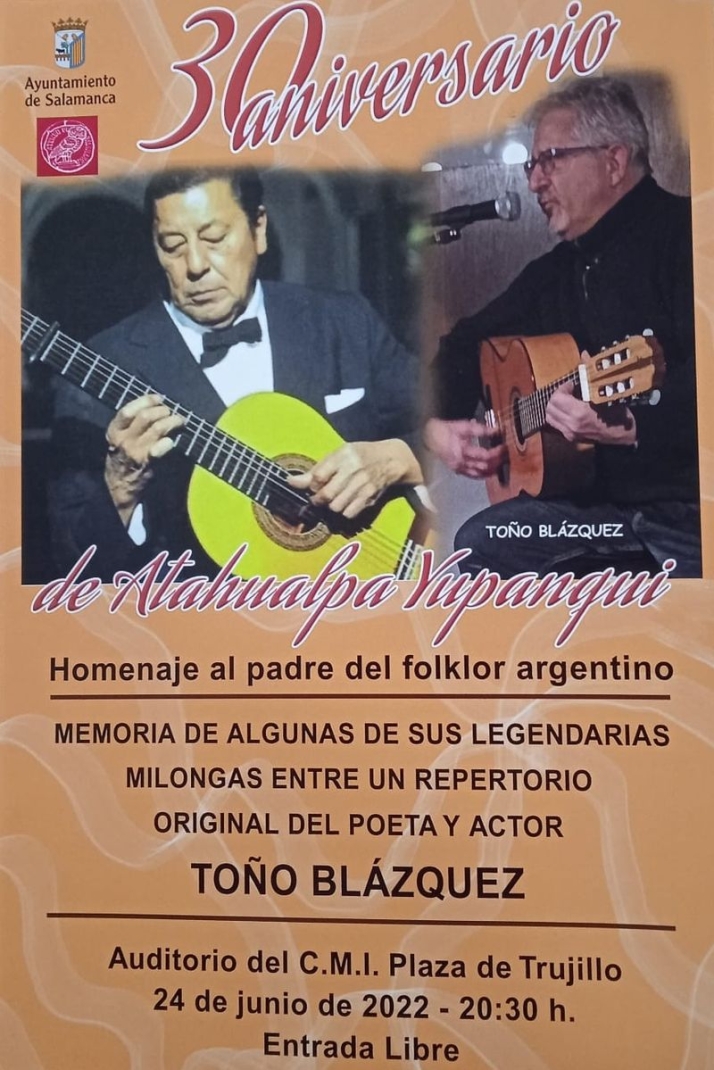 To&ntilde;o Bl&aacute;zquez homenajear&aacute; al 'padre' del folclore argentino | Imagen 1