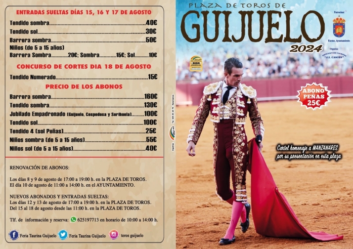 Estos son los precios de los abonos y las entradas para la Feria Taurina de Guijuelo  | Imagen 1