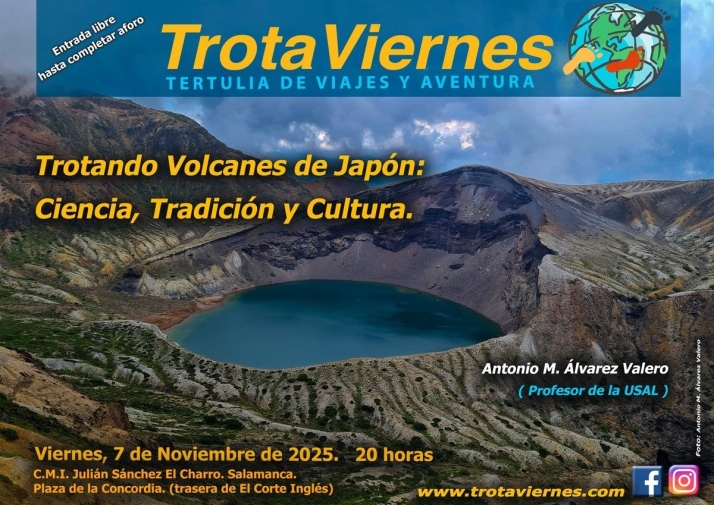 Un profesor de la USAL desvela el Japón de los volcanes y la tradición en 'Trotaviernes' | Imagen 1