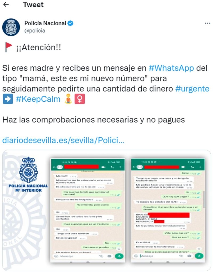 Cuidado con este timo de WhatsApp | Imagen 1