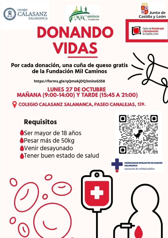 Regalan una cuña de queso a cada persona que done sangre en esta campaña en Salamanca | Imagen 1